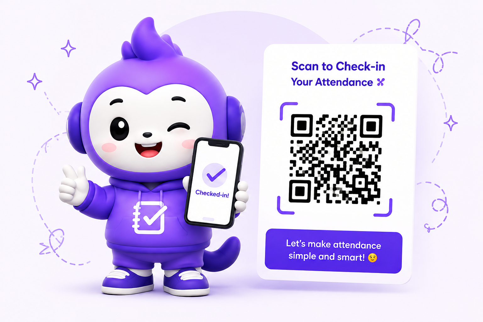 Lexmuk 3D Monkey Mascot